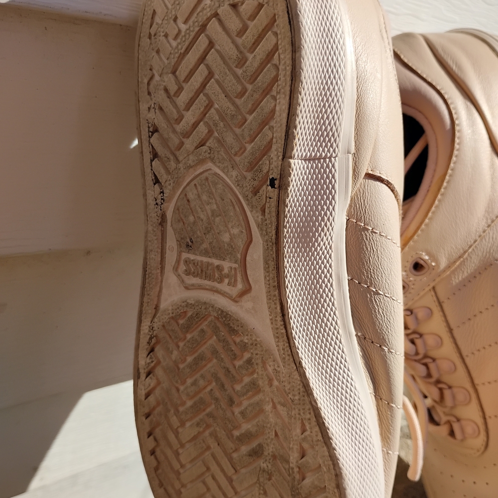 K-Swiss Tan Court-Style Sneaker Insole View - Picture 4 of 8